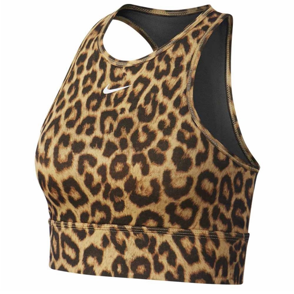 Nike leopard sports bra